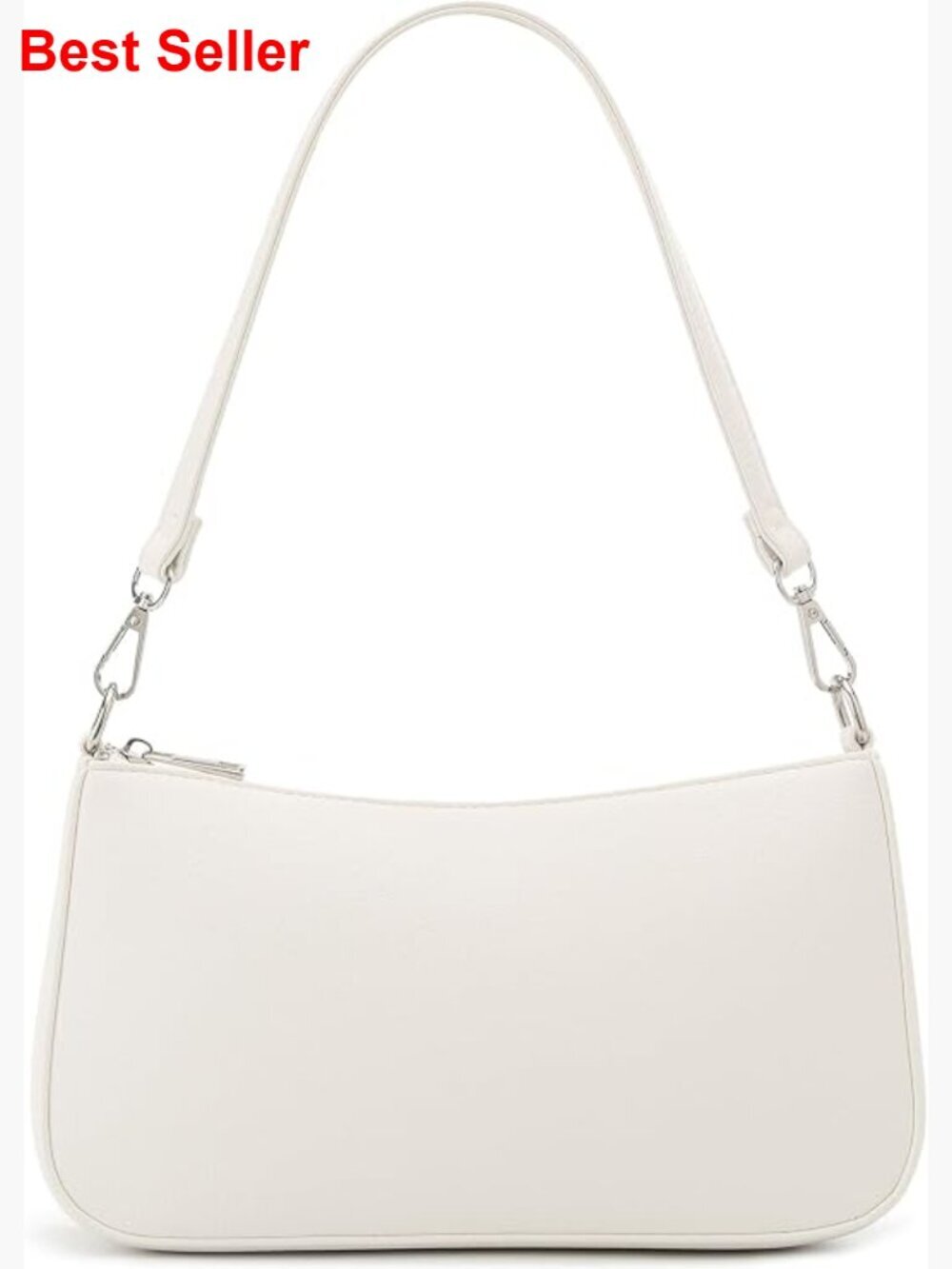Vegan Leather Hobo Crossbody Bag with Removable Straps